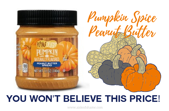 Pumpkin Spice Peanut Butter at Aldi