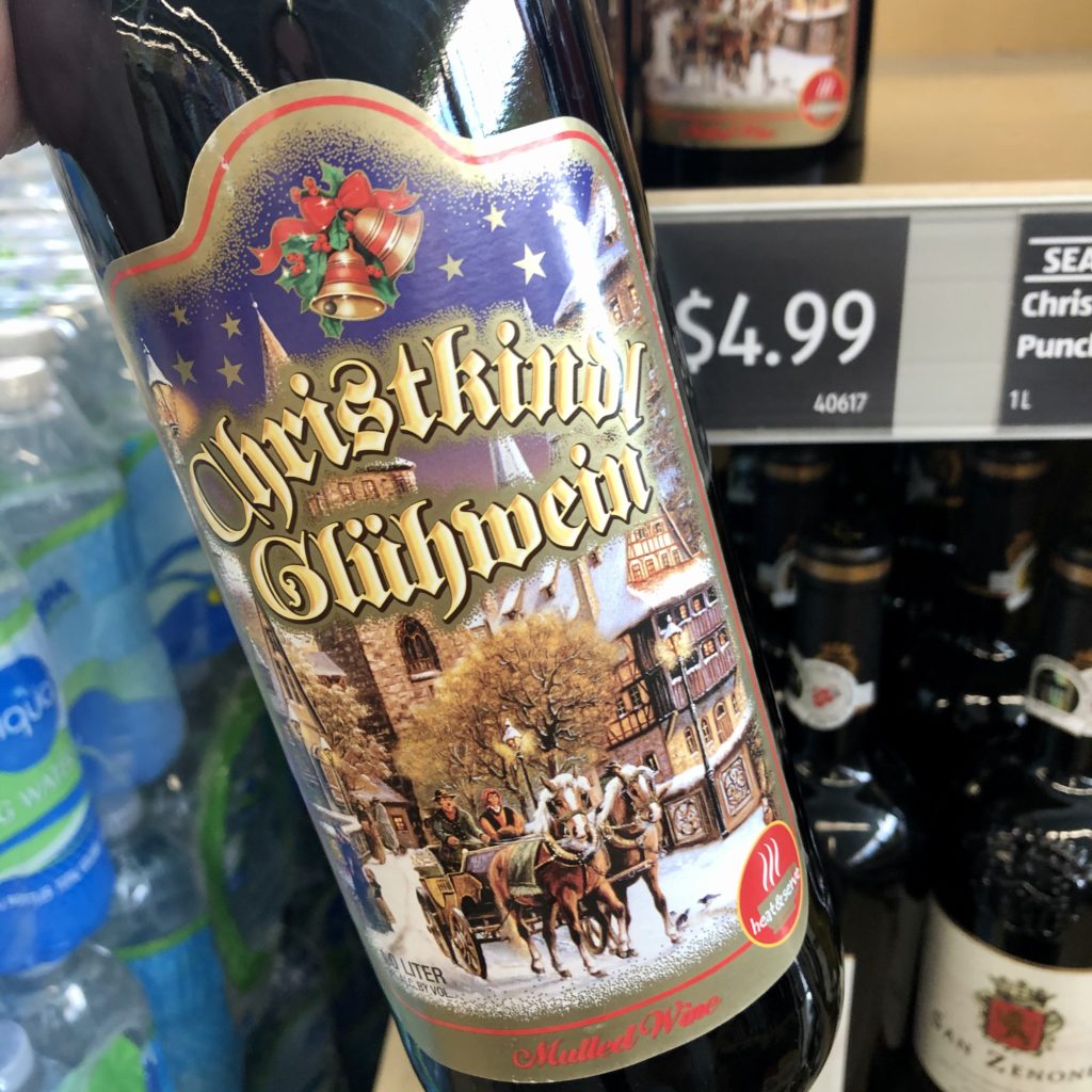 Christkindl Gluhwein at Aldi