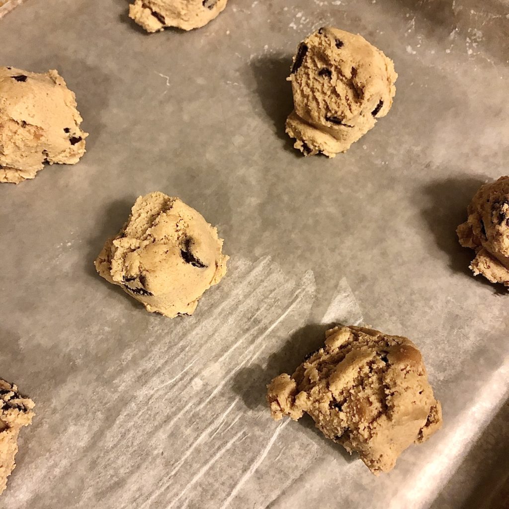 sea salt caramel cookie dough