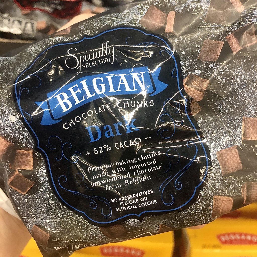 Aldi belgian dark chocolate chunks