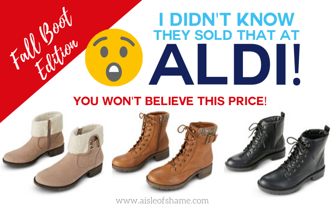 Aldi fall boots