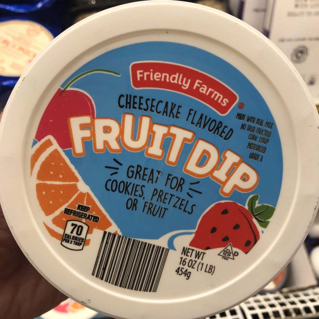 aldi fruit dip