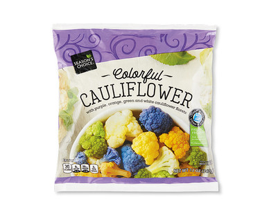 Aldi colorful cauliflower