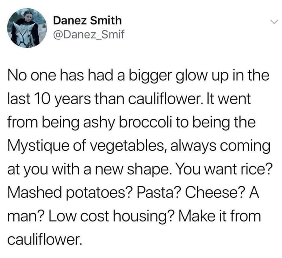cauliflower tweet