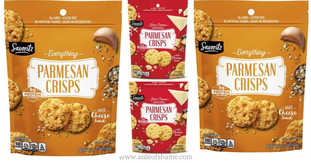 Parmesan Crisp flavors