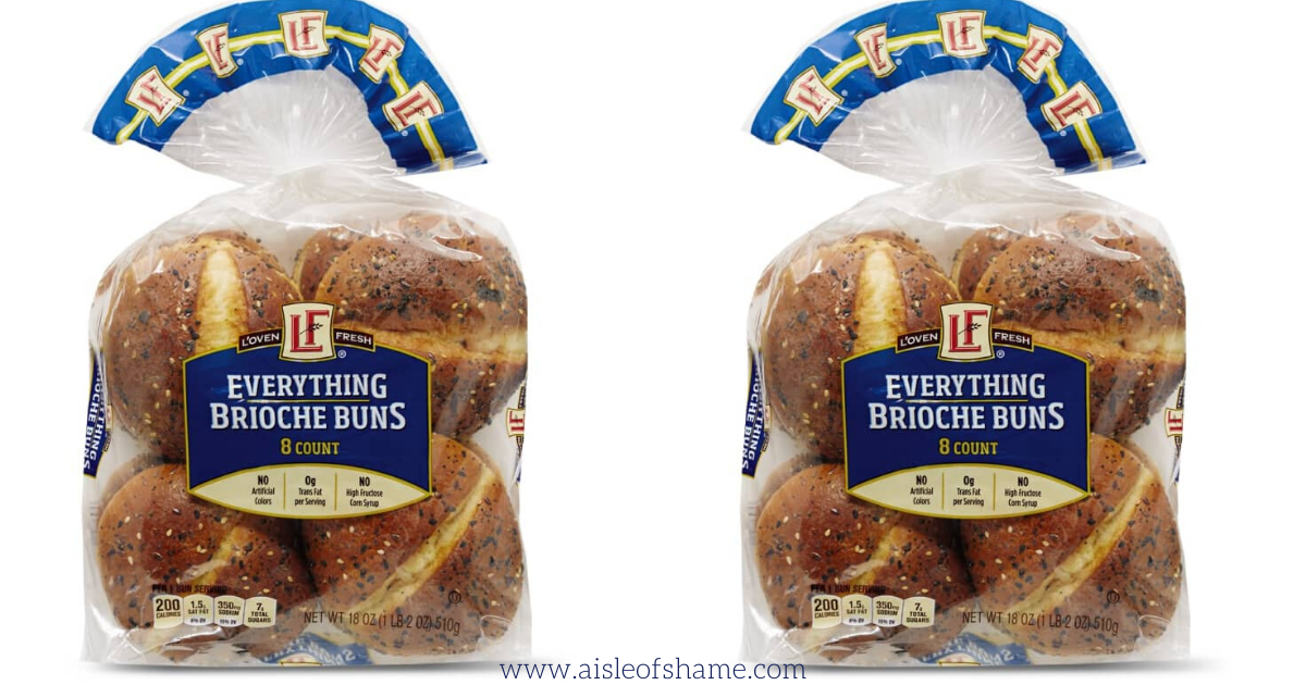 Aldi Everything Brioche Buns