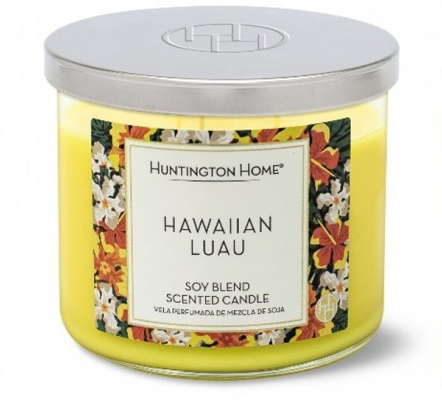 Hawaiian Luau 3-wick candles