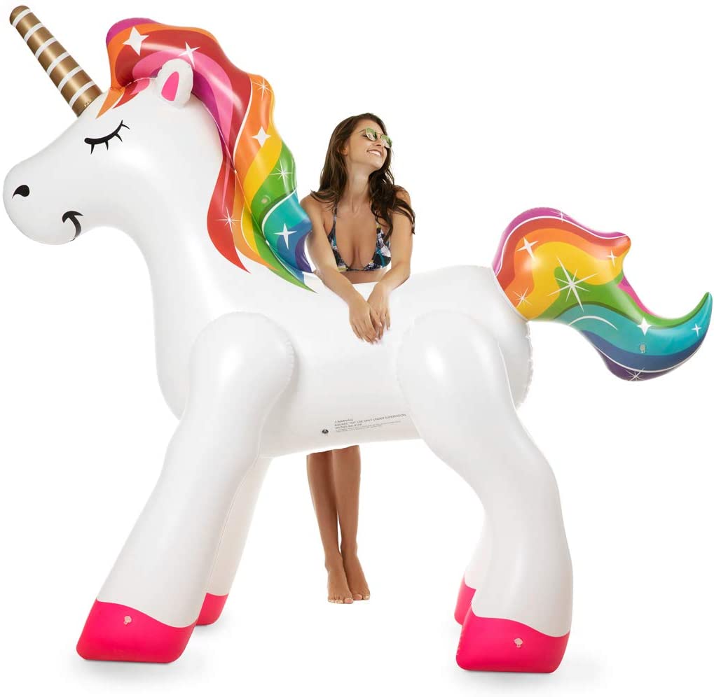 giant unicorn sprinkler