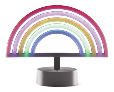 aldi rainbow led light