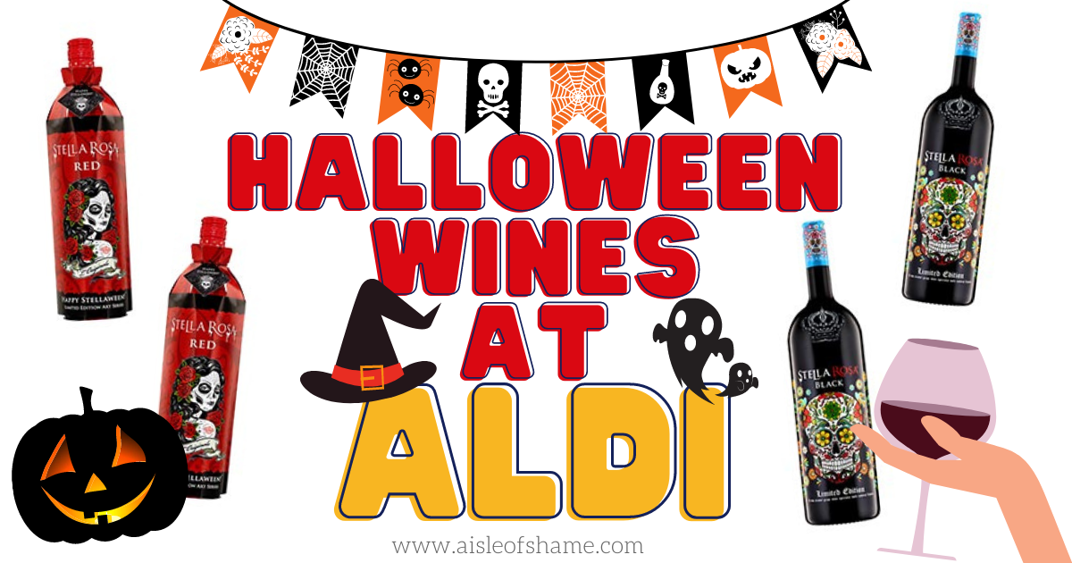 Aldi Halloween Wines