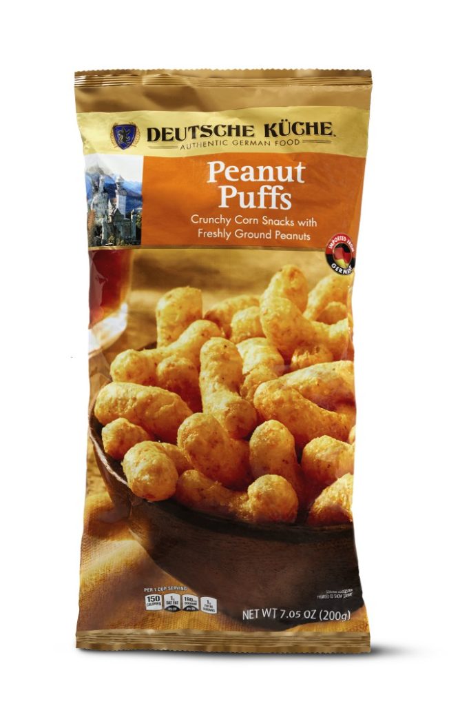 Deutsche Kuche Peanut Puffs from Aldi