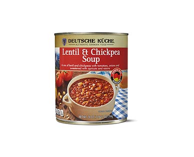 lentil chickpea soup