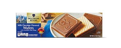 Deutsche Kuche Milk Chocolate Wafers