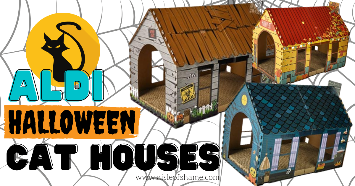 aldi halloween cat house 2021