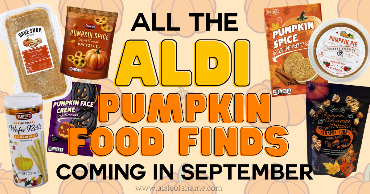 all the aldi food finds coming in september