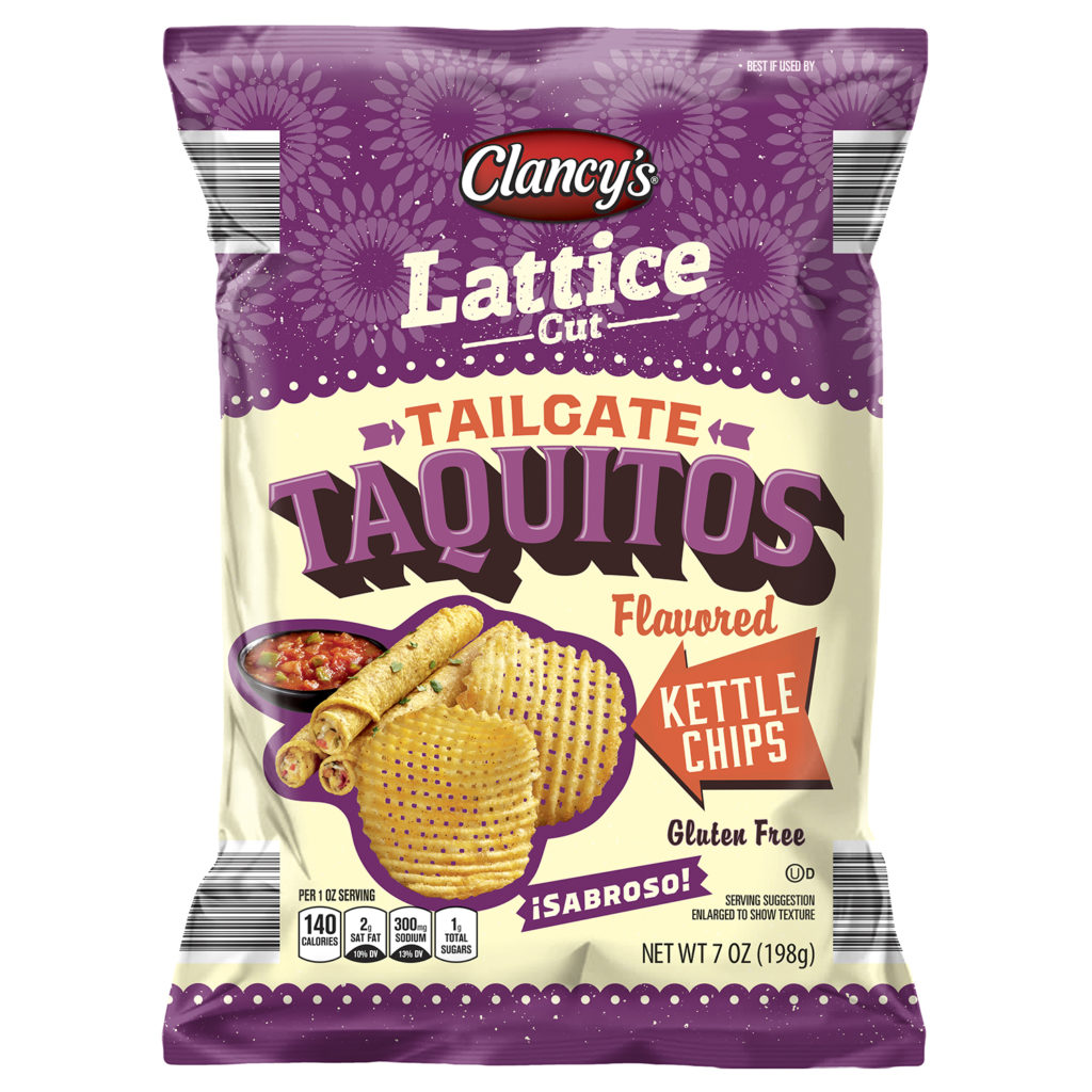 tailgate taquitos chips
