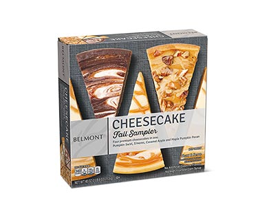 fall cheesecake sampler