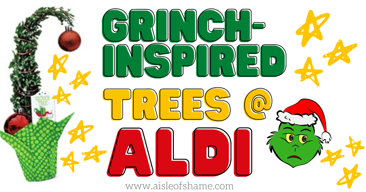 aldi grinch trees