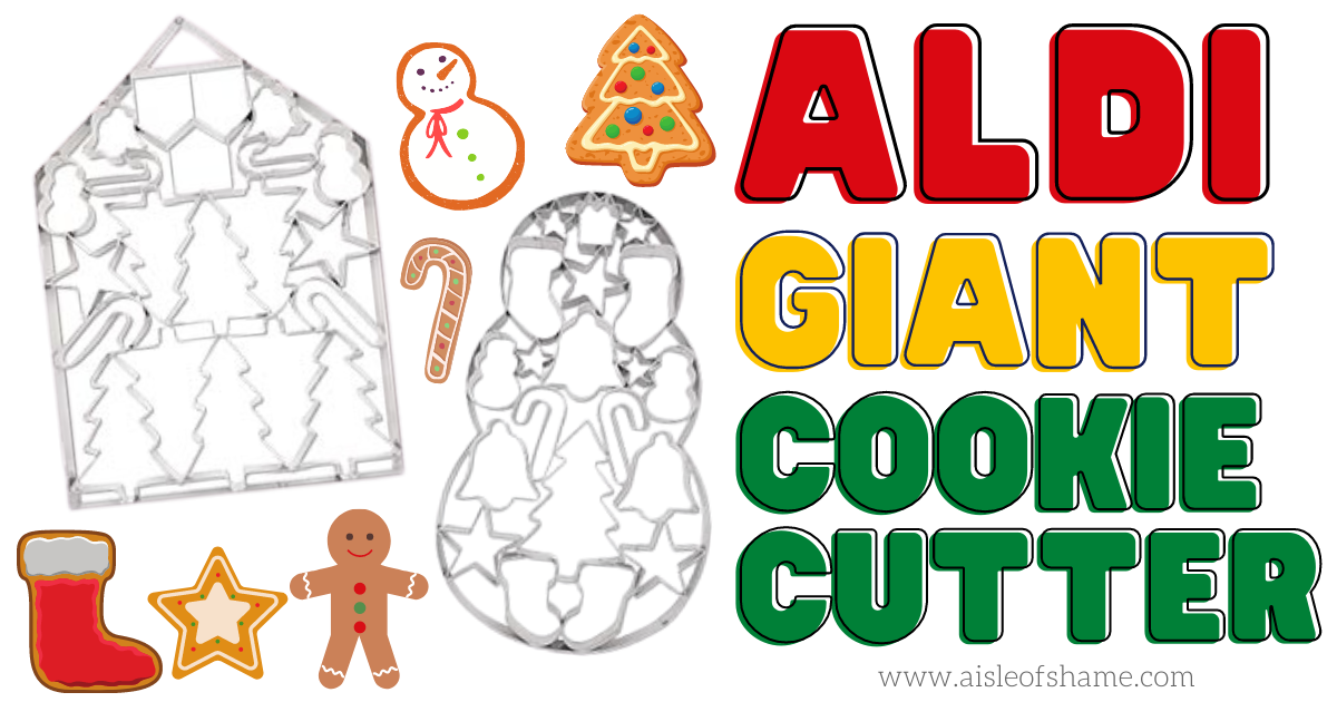 aldi giant cookie cutter