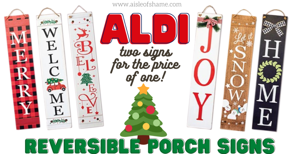 holiday porch signs