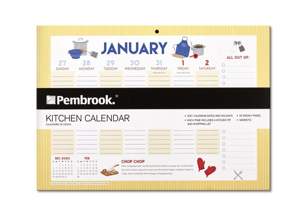 pembrook kitchen calendar