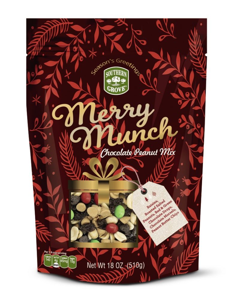 Merry Munch Southern Grove Holiday Trail Mix Chocolate Peanut from Aldi