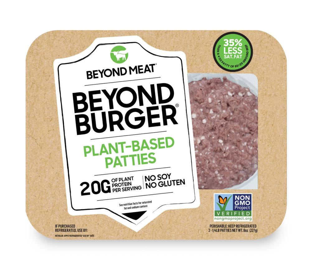 beyond burger plant based patties