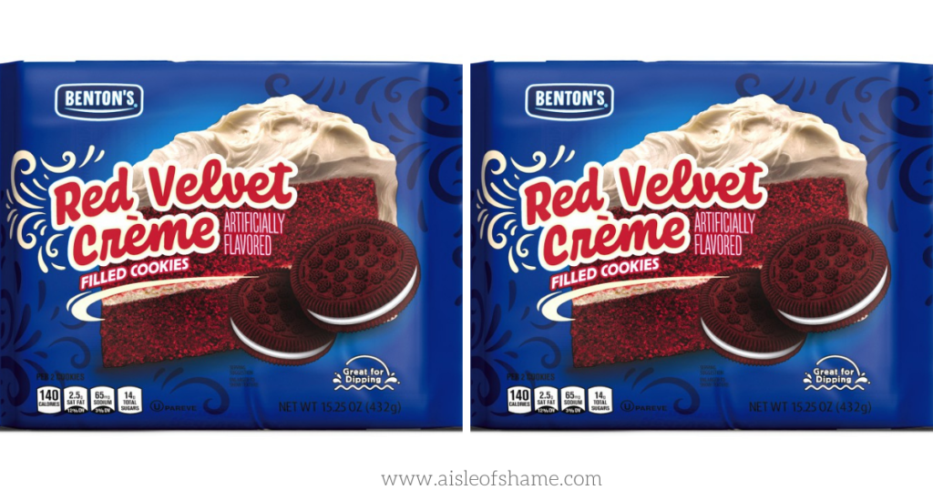 red velvet cookies at aldi