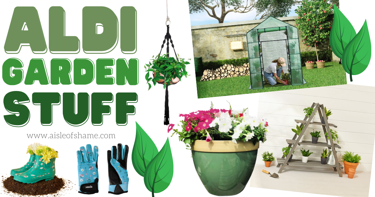aldi gardening items