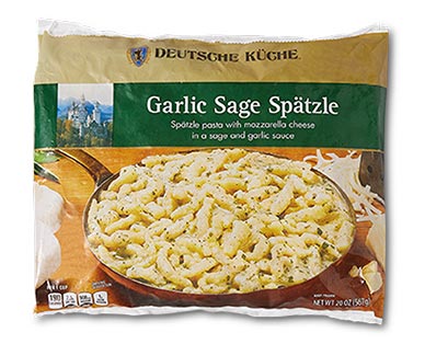 Deutsche Küche Garlic Sage Spaetzle from Aldi