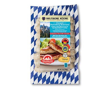 Deutsche Küche Nuremberg Reduced Fat Bratwurst