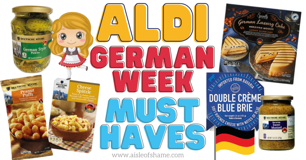 All the Items Coming to Aldi for German Week | Aisle of Shame