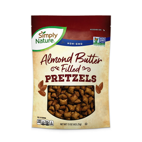 aldi almond butter filled pretzels