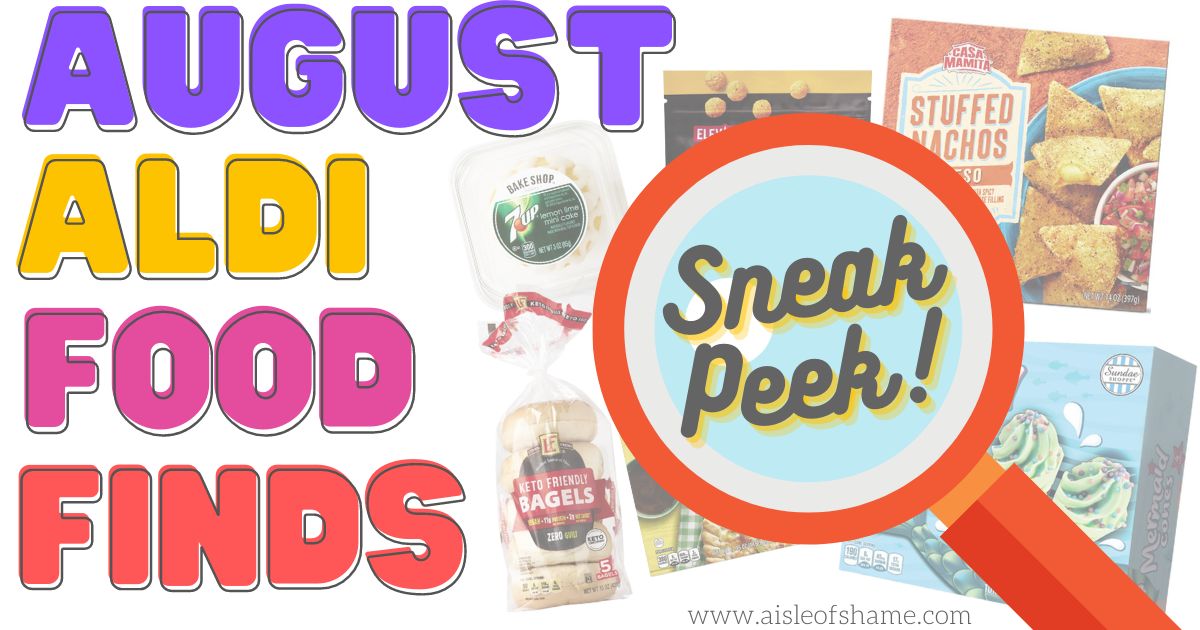 Aldi august Food Finds