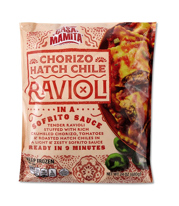 Aldi Chorizo Hatch Chile Ravioli