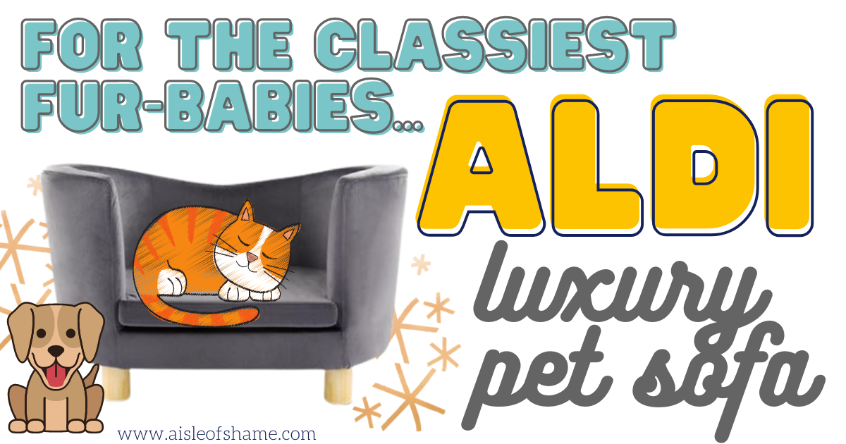 pet sofa from aldi