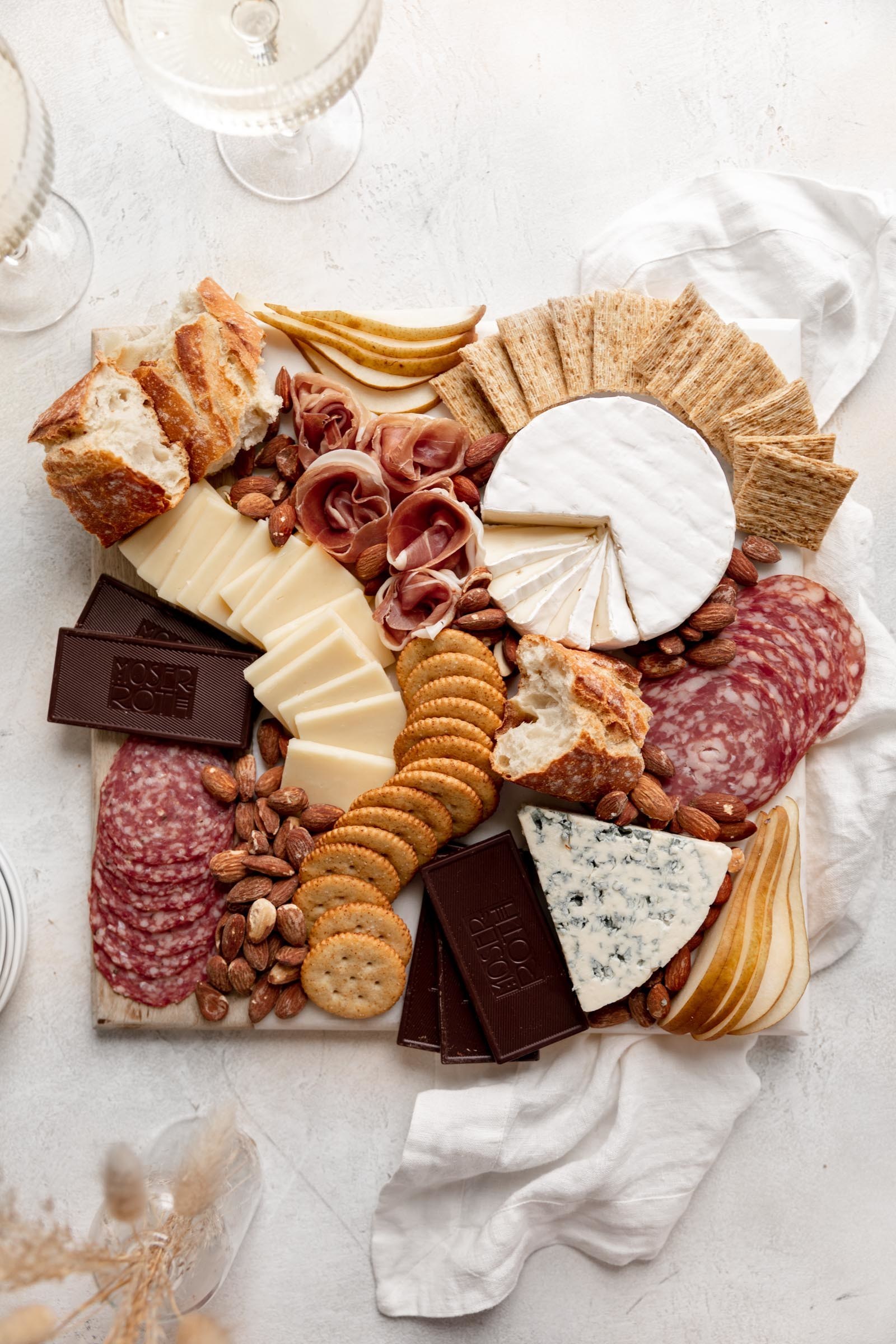 aldi charcuterie board by Sarah Crawford of Broma Bakery