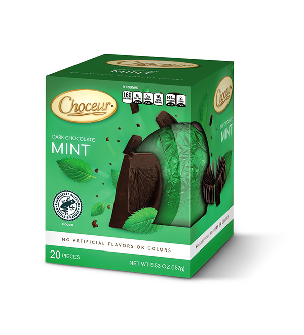 Choceur Break-A-Part Dark Mint Chocolate 