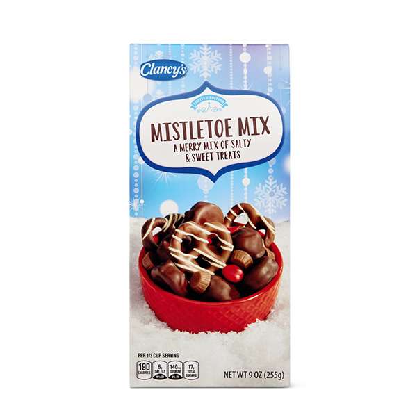 Clancy’s Mistletoe Snack Mix 
