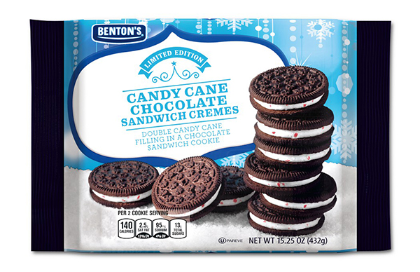 Benton’s Candy Cane Sandwich Creme Cookies