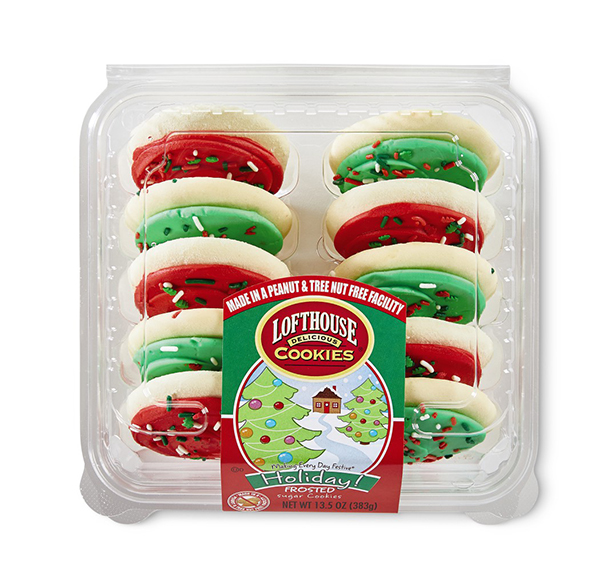 Lofthouse Holiday Frosted Sugar Cookies