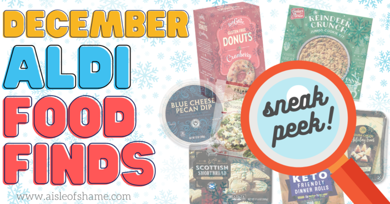 All the Best Aldi Foods Coming in December &ndash; AisleofShame.com