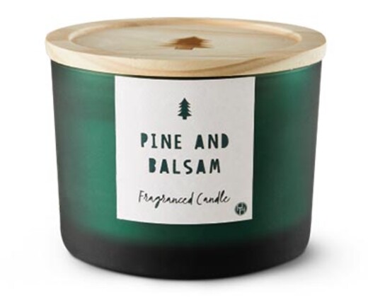 aldi pine and balsam candle
