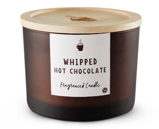 aldi whipped hot chocolate candle