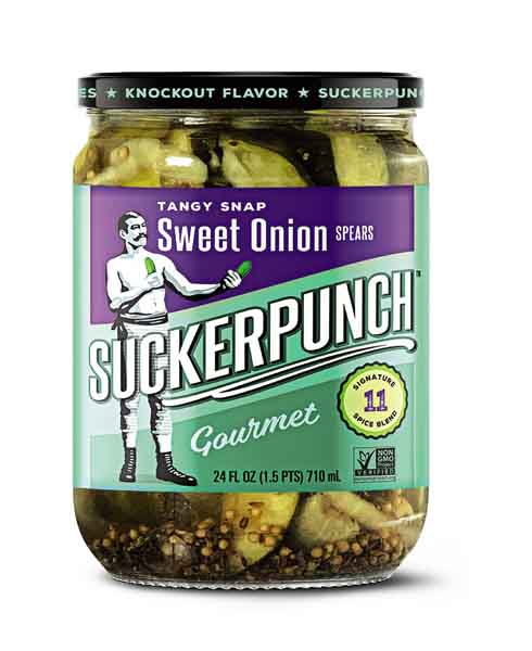 SuckerPunch Gourmet Sweet Onion Pickles