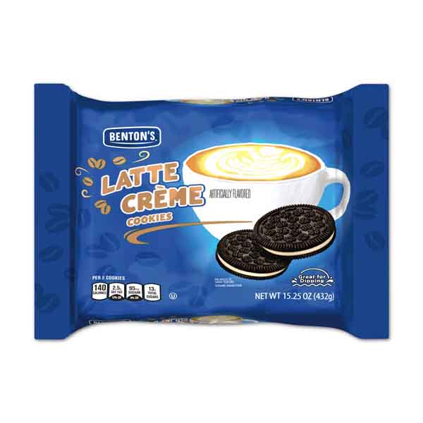 Aldi Benton’s Latte Sandwich Creme Cookies