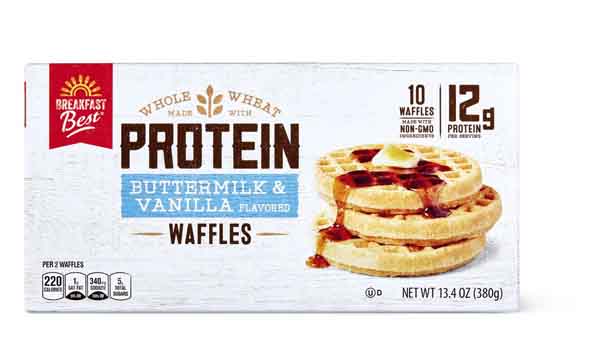 Breakfast Best Protein Buttermilk & Vanilla Waffles