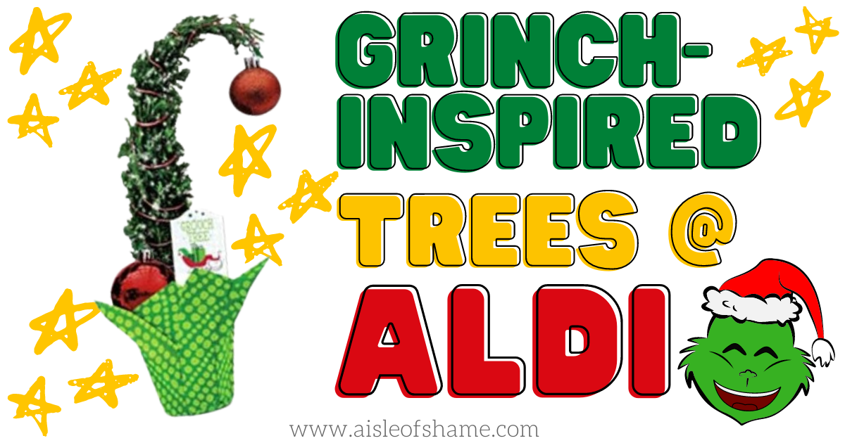 grinch tree from aldi