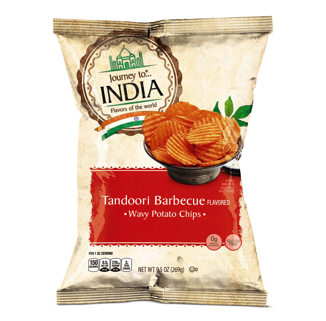 Journey To… India and Thailand Tandoori Barbecue Potato Chips