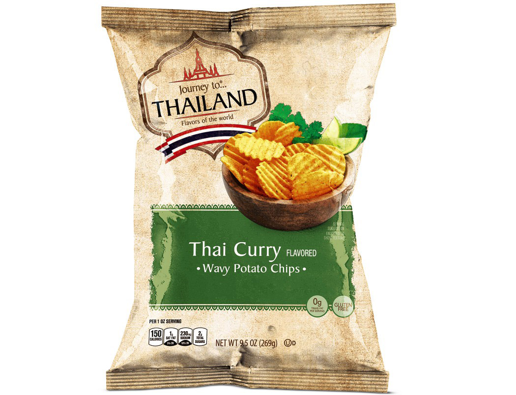 Journey To… India and Thailand Thai Curry Potato Chips